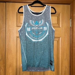 Mens American Fighter Tank Top